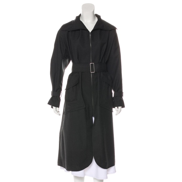 Ms Min Wool-Blend Long Coat - Picture 1 of 4